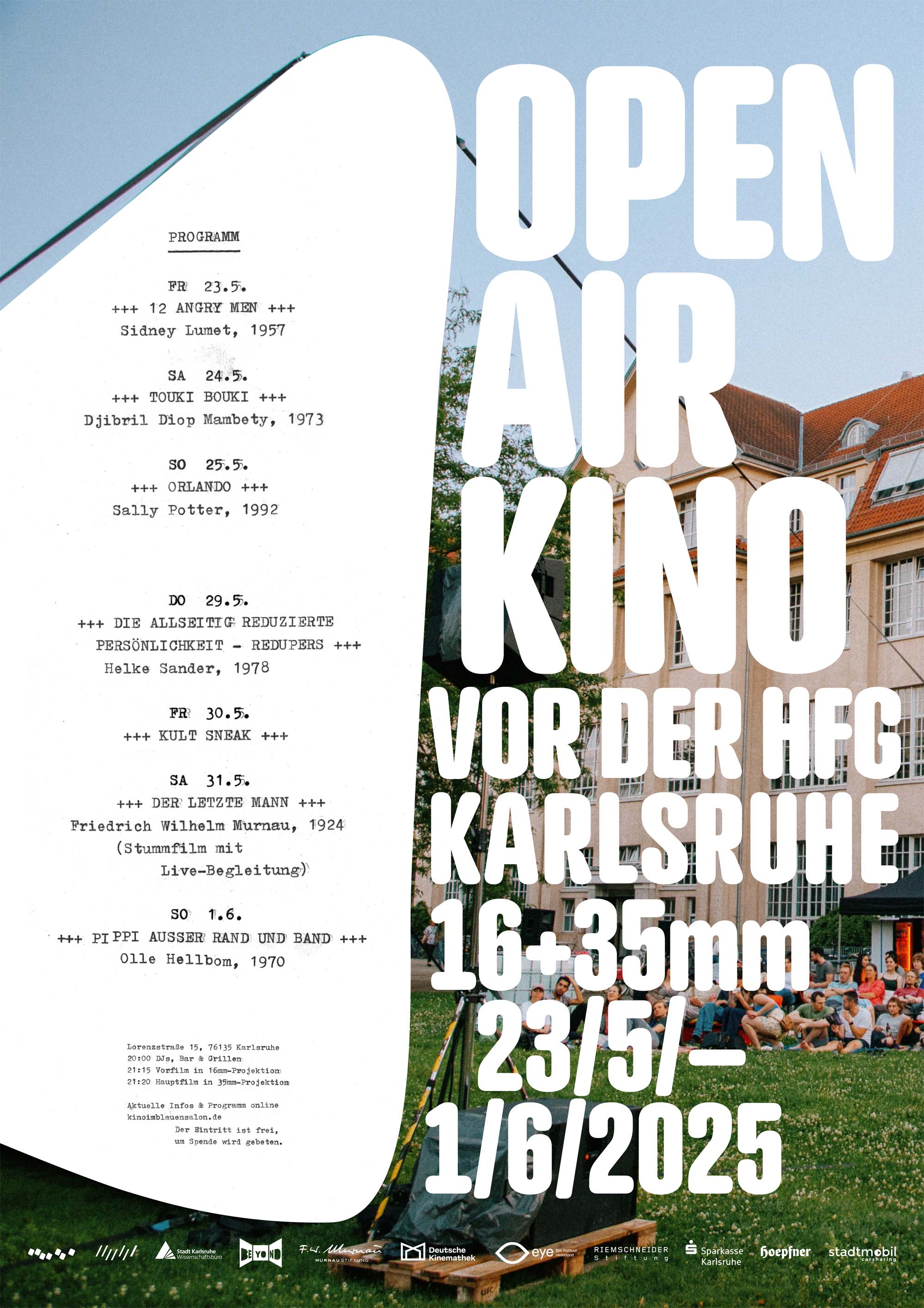 Open Air Kino 2025 Poster